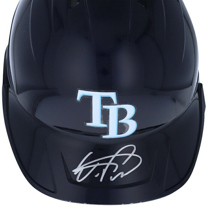 Wander Franco Tampa Bay Rays Signed Batting Helmet (FAN COA)