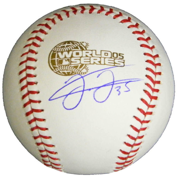 White Sox FRANK THOMAS Signed Rawlings 2005 World Series Baseball (SS COA)