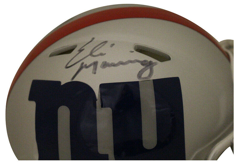 Eli Manning New York Giants Signed New York Giants AMP Mini Helmet 28948 (FAN COA)