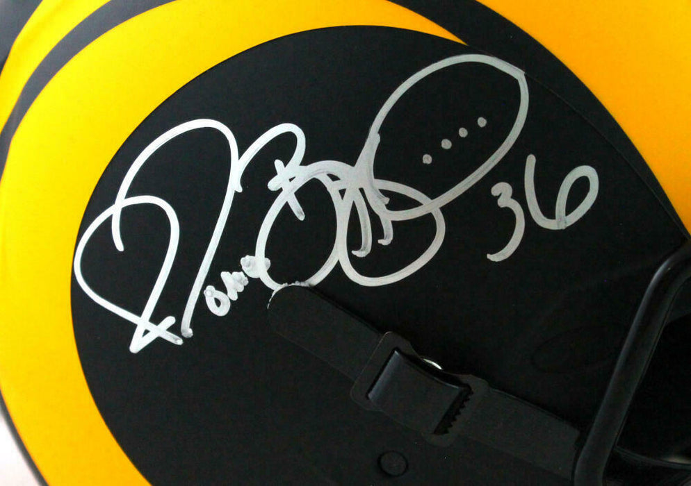 Jerome Bettis Los Angeles Rams Signed Eclipse Speed F/S Authentic Helmet (BAS COA)
