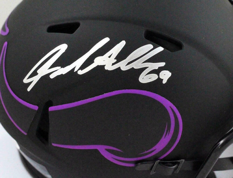 Jared Allen Minnesota Vikings Autographed Eclipse Mini Helmet- (BAS COA)