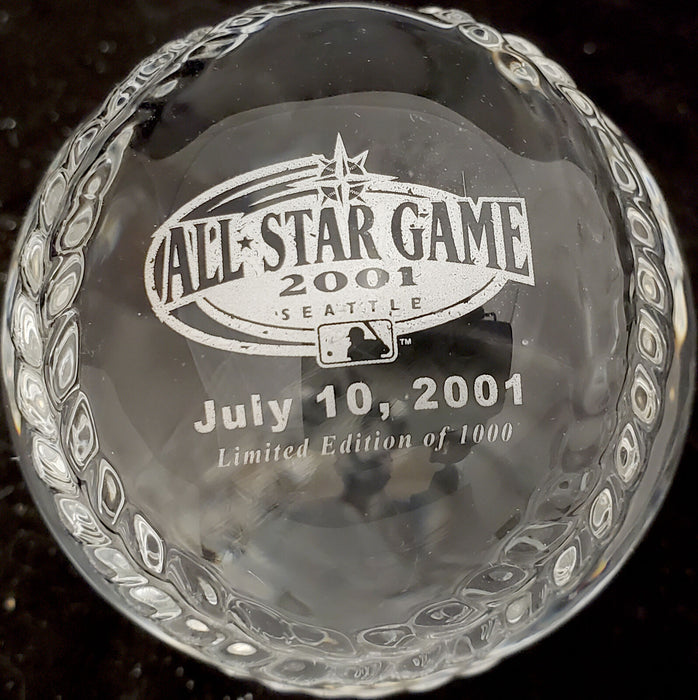 Ichiro Suzuki Autographed 2001 All Star Crystal Ball #524/1000 (IS Holo)