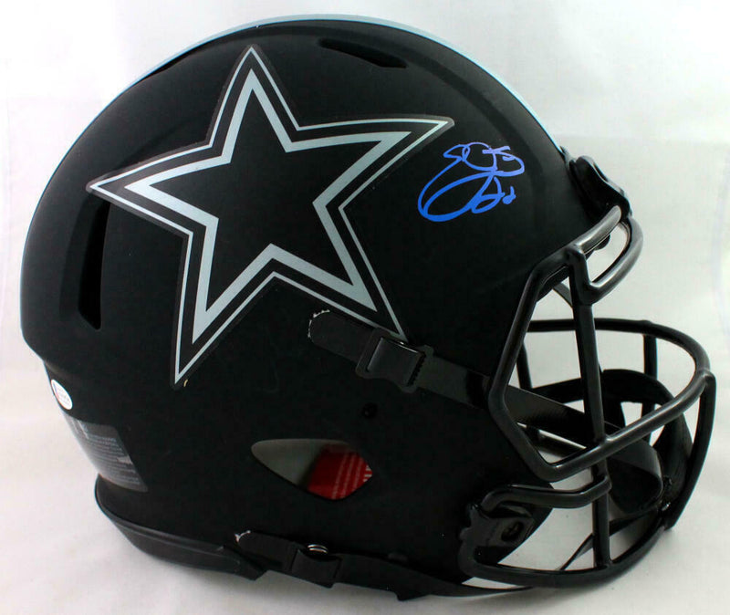 Emmitt Smith Signed Dallas Cowboys F/S Eclipse Authentic Helmet - BAS COA