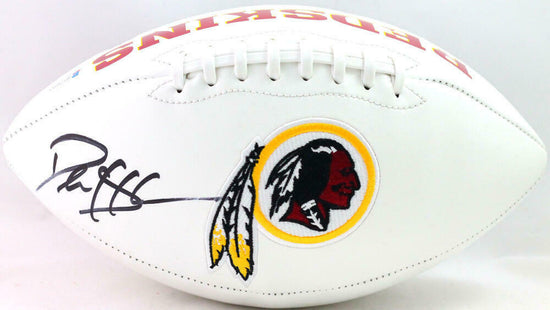 redskins team autographed football