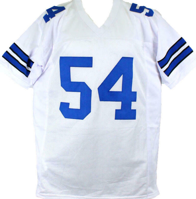 Randy White Autographed Dallas Cowboys White Pro Style Jersey w/2 Insc- (BAS COA)