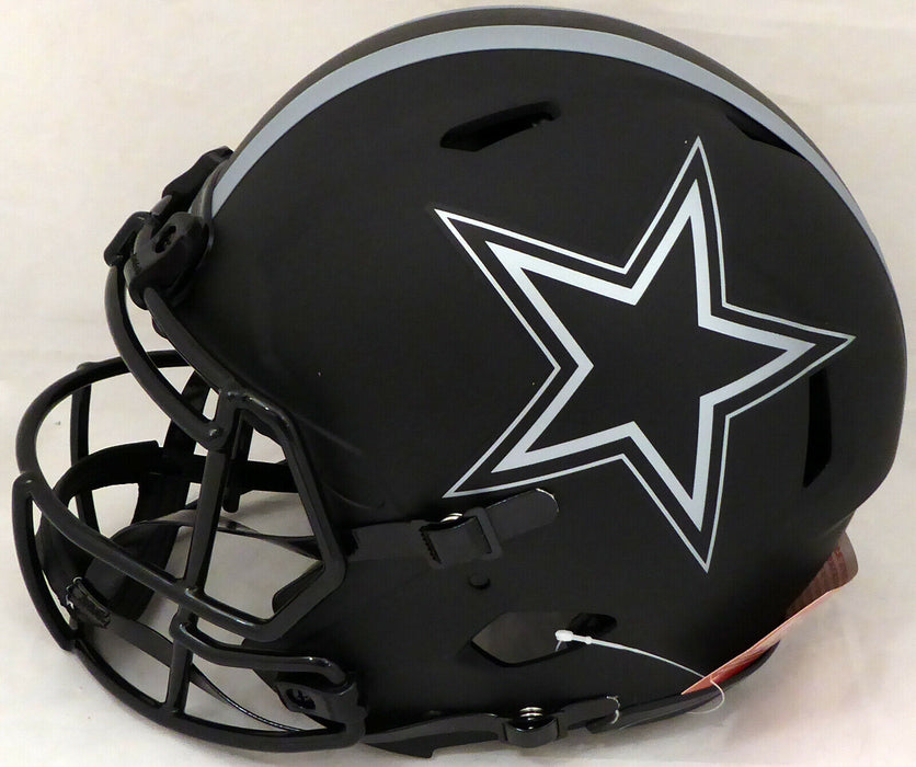 Tony Dorsett Dallas Cowboys Signed Full Size Eclipse Auth Helmet (BAS COA)