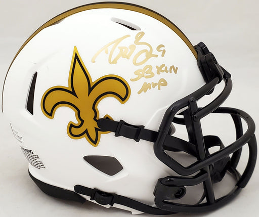 saints helmet black