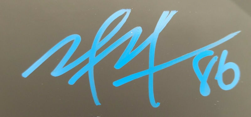 Mario Manningham New York Giants Signed Giants Full-sized Eclipse Speed Authentic Helmet (JSA COA)