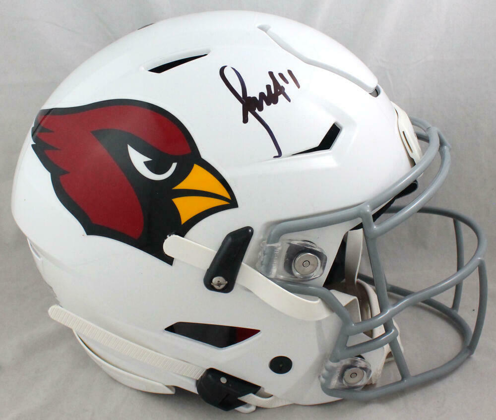 Larry Fitzgerald Arizona Cardinals Signed F/S SpeedFlex Authentic Helmet (BAS COA)