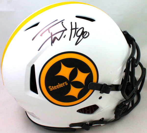 Jack Lambert Signed Pittsburgh Steelers Full-Size Blaze Speed Helmet  Inscribed HOF 90 (JSA COA)