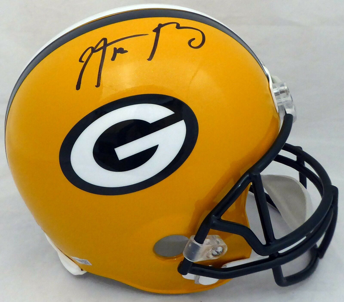 Aaron Rodgers Autographed Green Bay Packers Full Size Authentic Speed  Helmet COA Signed