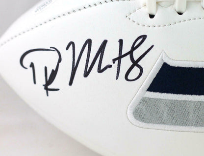 DK Metcalf Seattle Seahawks Signed Seattle Seahawks Logo Football (BAS COA)