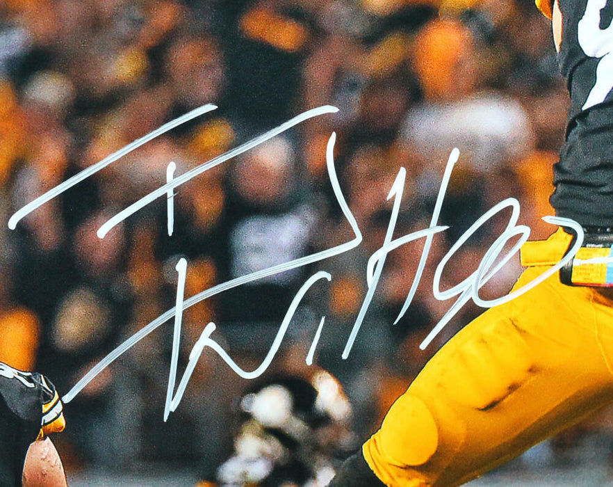 TJ Watt Pittsburgh Steelers Signed Pittsburgh Steelers 16x20 FP In Air Photo (BAS COA)