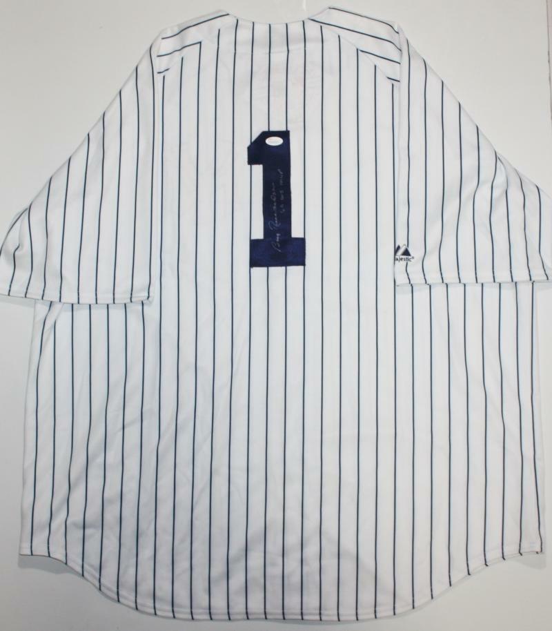 Bobby Richardson New York Yankees Signed WS MVP P/S New York Yankees Jersey (JSA COA)