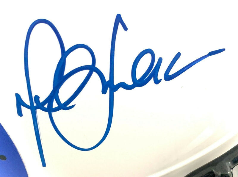 Marshall Faulk Indianapolis Colts Signed Lunar Eclipse Authentic Helmet BAS COA (Baltimore)