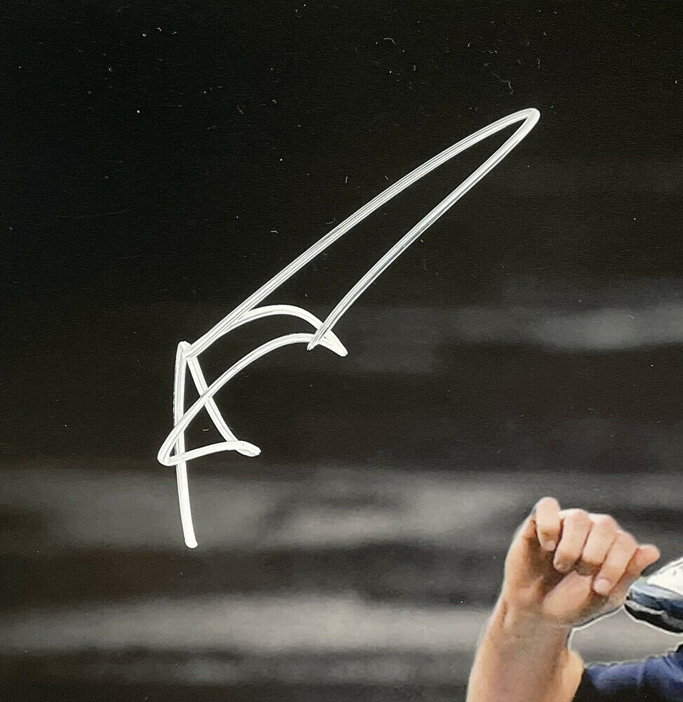 Aaron Donald Los Angeles Rams Signed 16x20 Tom Brady Spotlight Tackle Photo JSA COA (St. Louis), , 