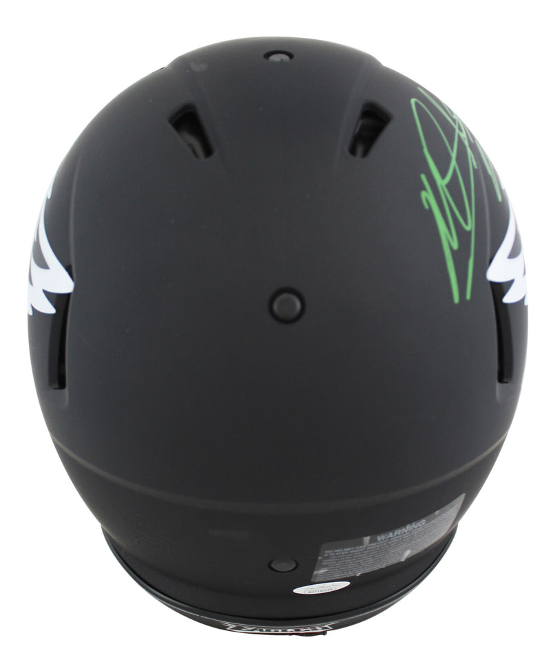 Miles Sanders Philadelphia Eagles Signed Eclipse Full-sized Speed Proline Helmet (JSA COA)