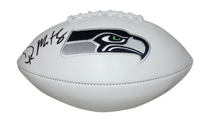 DK Metcalf Seattle Seahawks Signed Seattle Seahawks Logo Football 29979 (BAS COA)