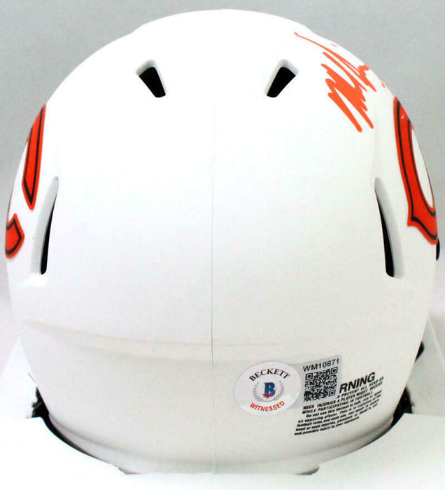 Mike Singletary Chicago Bears Signed Lunar Speed Mini Helmet (BAS COA)