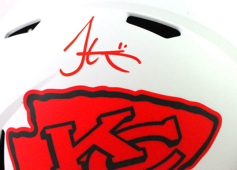 Tyreek Hill Kansas City Chiefs Signed KC Chiefs Full-sized Lunar Speed Helmet *Red (BAS COA)