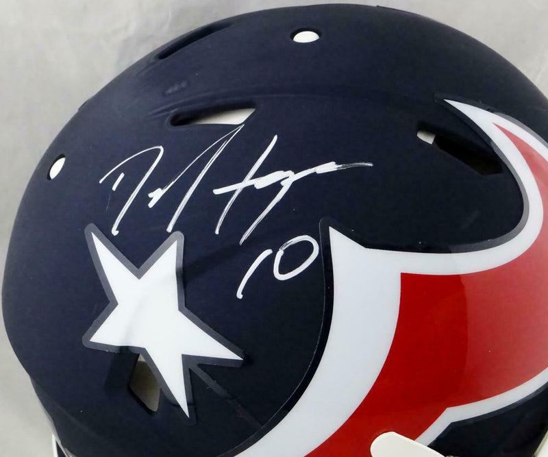 DeAndre Hopkins Houston Texans Signed F/S AMP Speed Authentic Helmet (JSA COA)