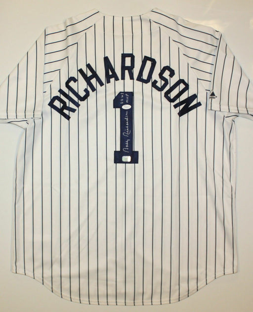 Bobby Richardson New York Yankees Signed P/S New York Yankees Jersey ( —  Ultimate Autographs
