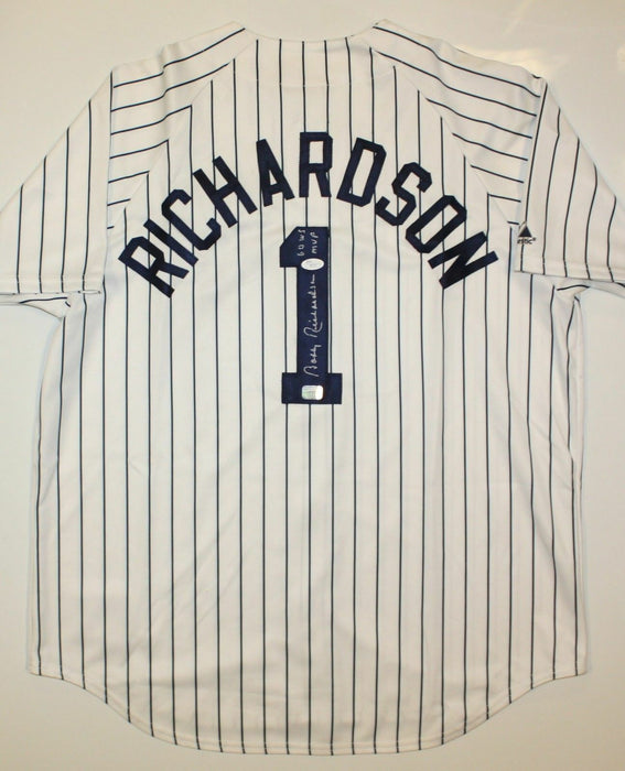 Bobby Richardson New York Yankees Signed P/S New York Yankees Jersey (JSA COA)