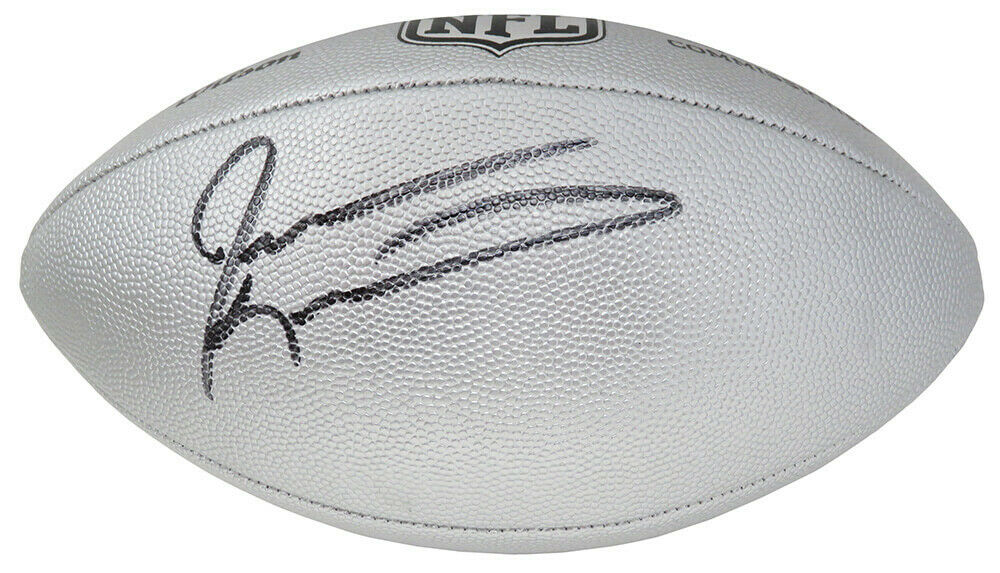 Jevon Kearse Signed Titans Logo Football (Schwartz)