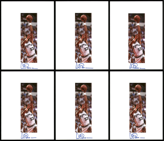 Artis Gilmore San Antonio Spurs Autographed Signed 8.5x11 Photo 12 Count Lot Spurs 194008