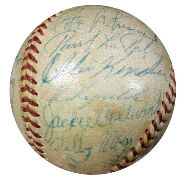 1956 Cardinals St. Louis Cardinals Signed Baseball with 33 Signatures AA08273 (PSA COA), , 