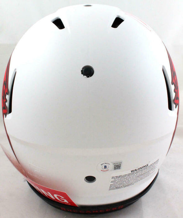John Lynch Tampa Bay Buccaneers Signed Authentic Lunar F/S Helmet w/SB Champs (BAS COA)
