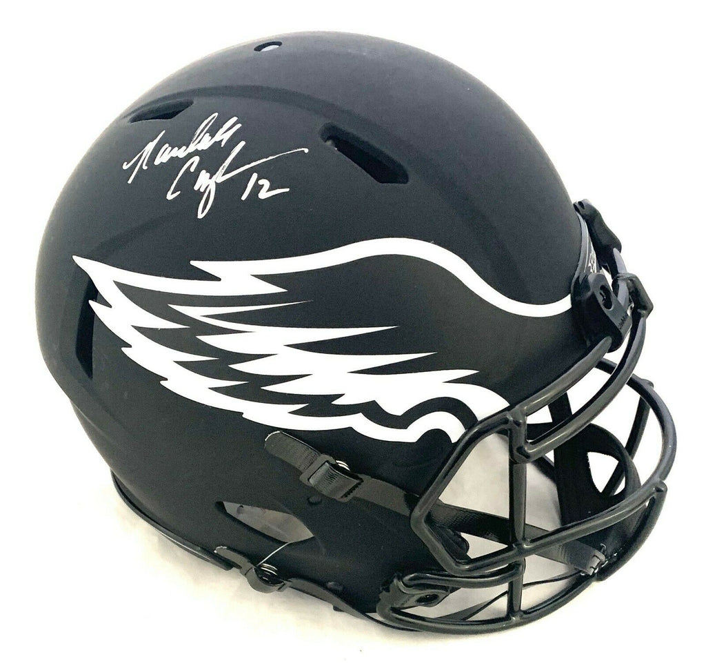 DeVonta Smith Autographed Philadelphia Eagles Lunar Eclipse White