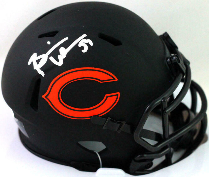 Brian Urlacher Chicago Bears Signed Eclipse Speed Mini Helmet (BAS COA)