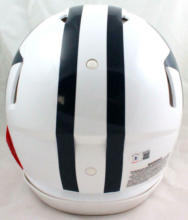 Dak Prescott Signed Dallas Cowboys F/S 60-63 Speed Authentic Helmet-(BAS COA)