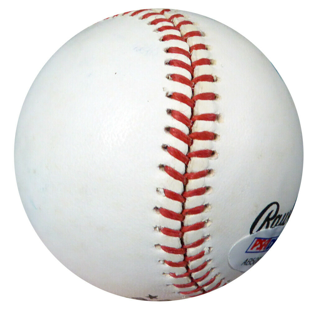 Whitey Lockman Authentic Autographed Signed NL Baseball Giants PSA/DNA AB50829