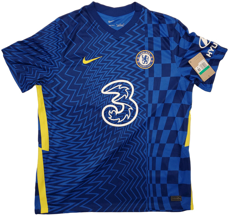 Mason Mount Chelsea F.C. Signed Blue Nike Jersey XL Silver (BAS COA)