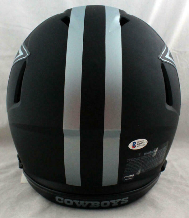 Michael Irvin Dallas Cowboys Signed F/S Eclipse Speed Authentic Helmet (BAS COA)