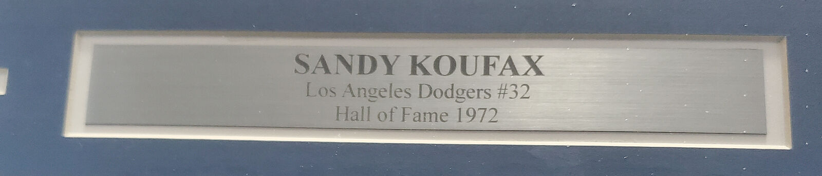 Sandy Koufax Los Angeles Dodgers Signed Framed 16x20 Photo #A34697 BAS COA (Brooklyn)