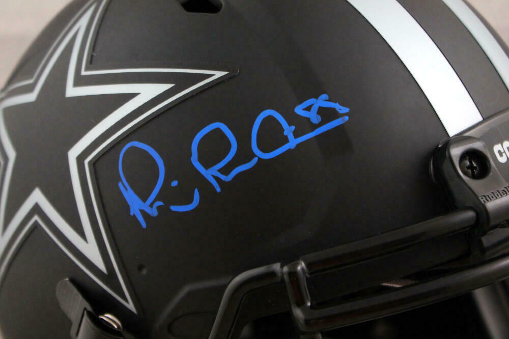 Michael Irvin Signed Dallas Cowboys F/S Eclipse Speed Authentic Helmet - BAS COA
