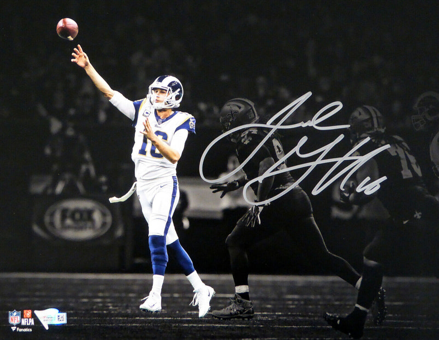 Jared Goff Los Angeles Rams Signed 11x14 Photo Rams #A601067 FAN COA (St. Louis)