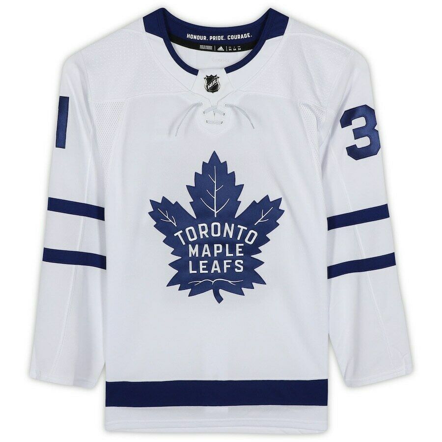 Frederik Andersen Toronto Maple Leafs Signed Adidas White Authentic Jersey (FAN COA)