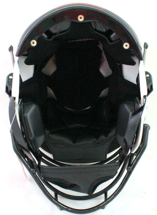 Mike Alstott Tampa Bay Buccaneers Signed Speed Flex Lunar F/S Authentic Helmet SB (BAS COA)