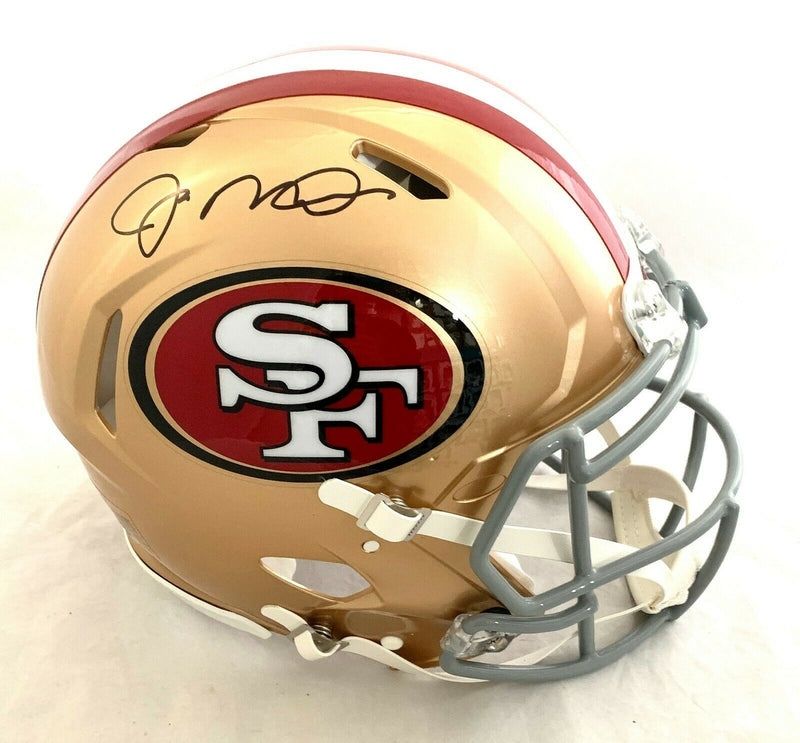 Joe Montana San Francisco 49ers Signed San Francisco 49ers Full-sized Speed Authentic Helmet #WIT122212 (JSA COA)