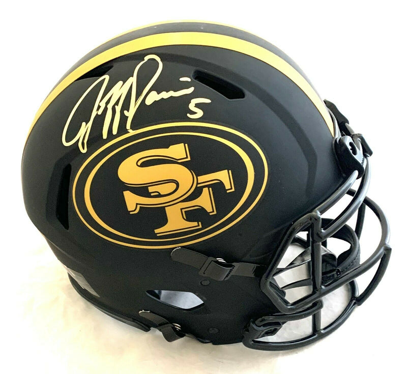 Jeff Garcia San Francisco 49ers Signed 49ers Full-sized Eclipse Speed Authentic Helmet #WG92582 (BAS COA)