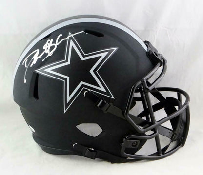 Deion Sanders Dallas Cowboys Signed F/S Eclipse Speed Helmet (BAS COA)