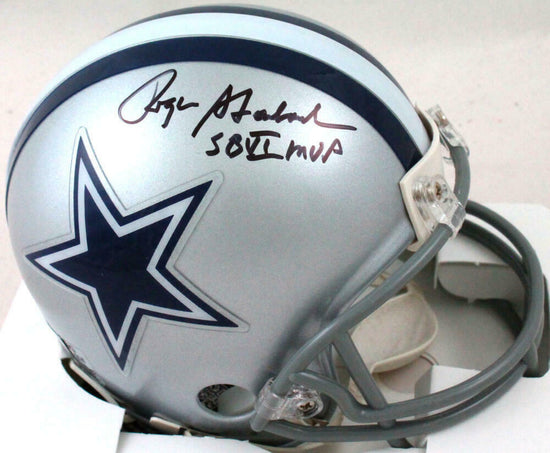 Roger Staubach & Tony Dorsett Dallas Cowboys Signed Football – All