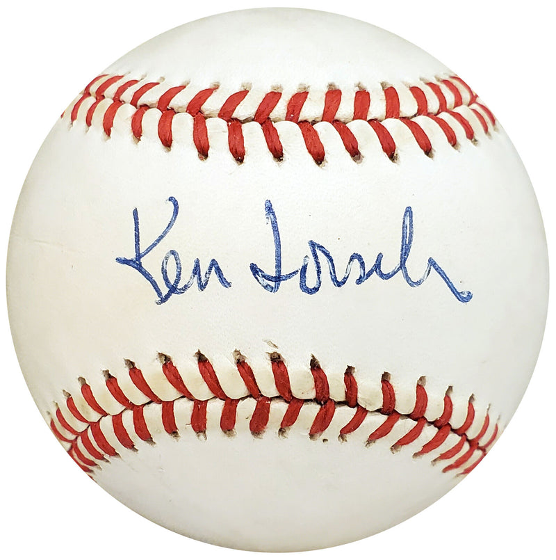 Ken Forsch Houston Astros Autographed Signed AL Baseball Houston Astros H75928 (PSA/DNA COA)