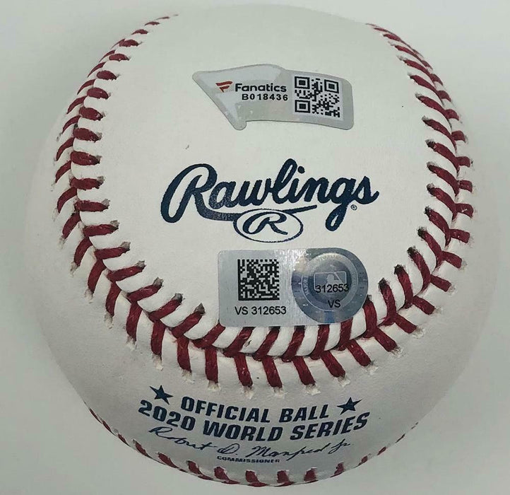 Cody Bellinger Los Angeles Dodgers Signed 2020 World Series Baseball FAN COA (Brooklyn)