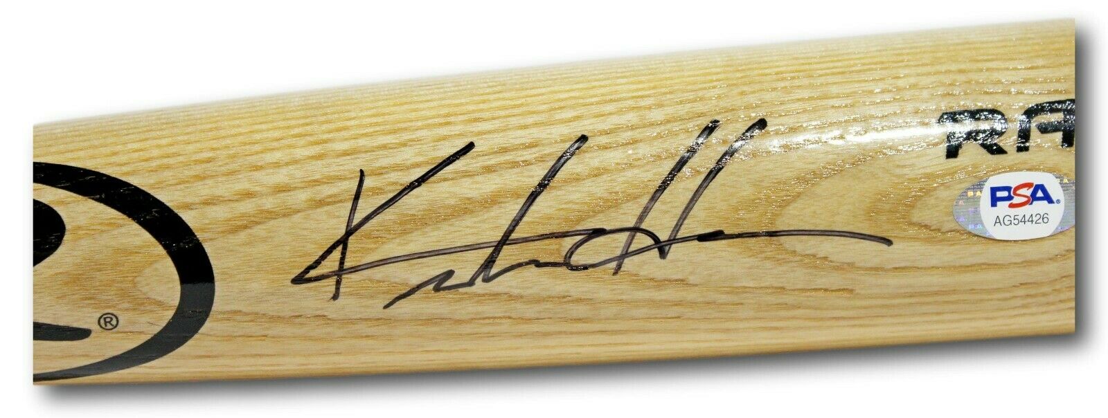 Keston Hiura Milwaukee Brewers Signed Baseball Bat AG54426 (PSA/DNA COA)