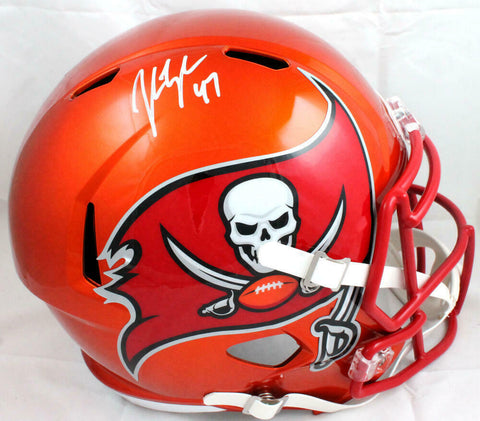 Mike Alstott Signed Buccaneers 16x20 Photo (Beckett)